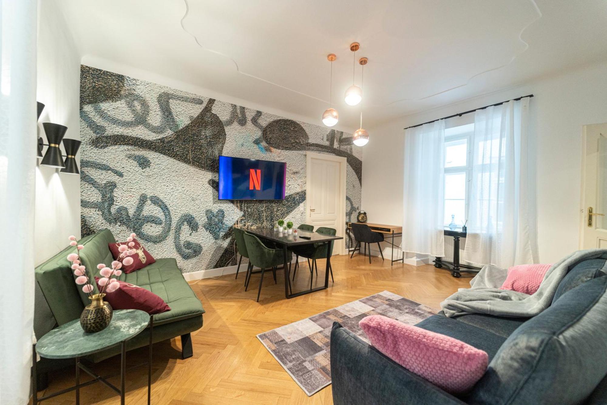 Central Stephansdom Apartment I Netflix I Self Check In Вена Экстерьер фото